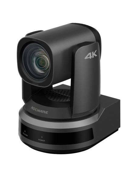 Comprar ROCWARE ROC-RC841UX Cámara PTZ - Resolución 4K - Ángulo de visión 80.8º - Zoom óptico 12X - Encuadre automático - PoE+ R