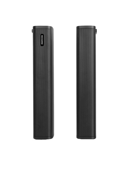 Kaufen ROCWARE ROC-S22 Lautsprecherpaar – Säulenlautsprecher – Aktiv – Elegantes Design – Für mittelgroße/große Räume