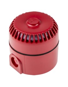 Roshni LP Rolp-Fire Roshni LP - Sirena com fio para interior de fogo e exterior - poder de som 102 dB a 1 m - 32 ton