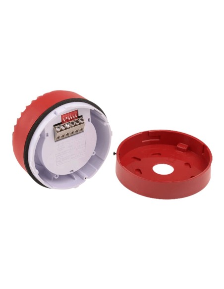 Roshni LP Rolp-Fire Roshni LP - Sirena com fio para interior de fogo e exterior - poder de som 102 dB a 1 m - 32 ton