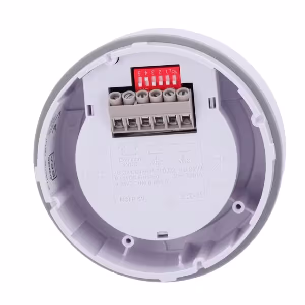 Comprar OEM ROLP-FIRE-WHITE Roshni LP - Sirena cableada para interior y exterior de incendios - Potencia de sonido 103 dB a 1 m 