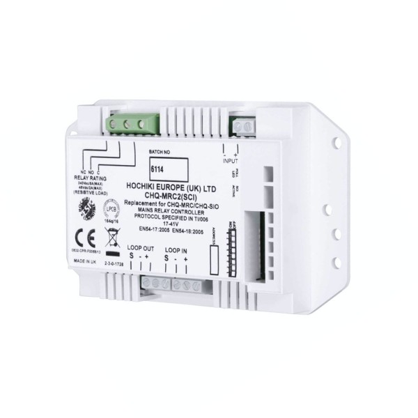 Hochiki Foc-846 CHQ-MRC2 (SCI) Red Hochiki Relay Controller com isolante