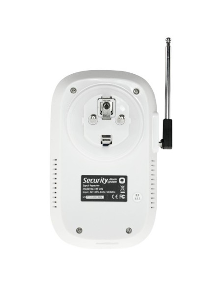 Acquista CHUANGO RT-101 Ripetitore wireless - Compatibile con pannelli e rilevatori - Antenna esterna - Distanza di trasmissione