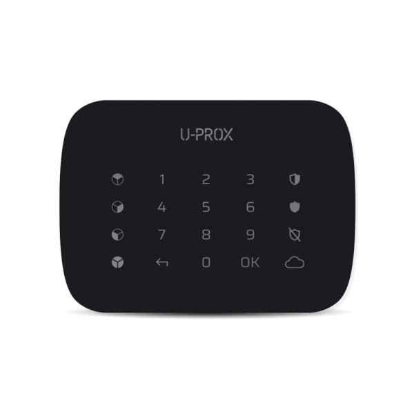 U-Prox UPROX-016 U-Prox Teclado G4 Teclado Preto U-Prox Keypad G4