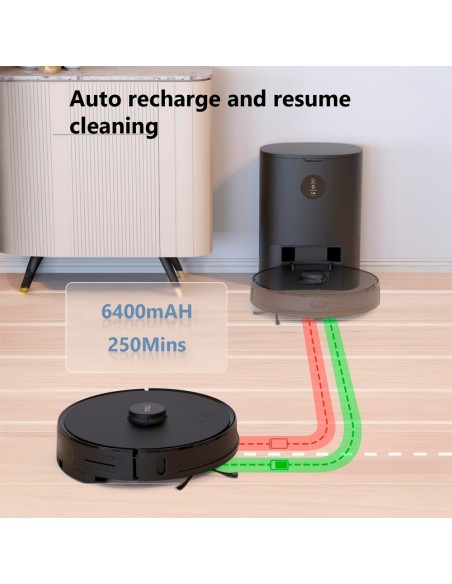 Comprar IMOU RV-L21S-A-IMOU Imou Robot Aspirador RV1 Pro Max - 6500Pa / 6400 mAh - Barrido, Aspirado y Mopeado - Autolimpiado - 