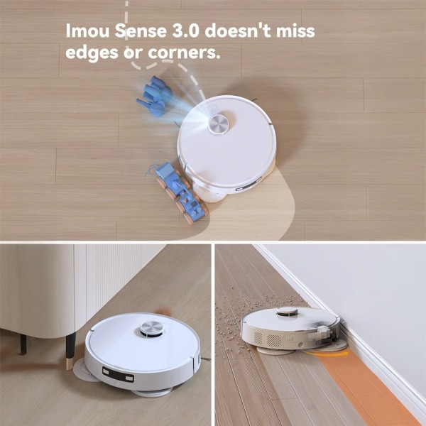 Acquistare IMOU RV-L31-C-11-IMOU Imou Robot Aspirapolvere RV3 - 8500Pa / 6400 mAh - Spazzamento, Aspirazione e Lavaggio - Autopu