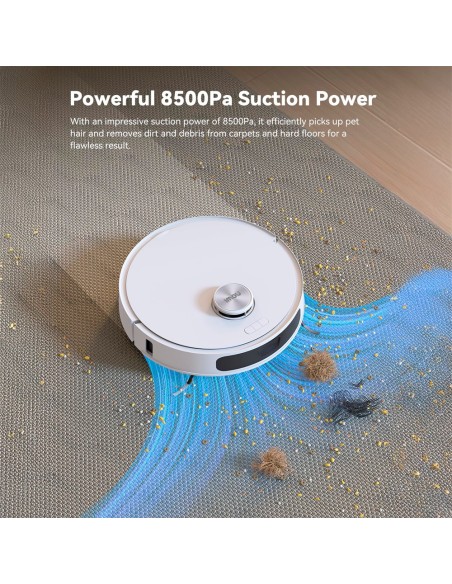 Comprar IMOU RV-L31-C-11-IMOU Imou Robot Aspirador RV3 - 8500Pa / 6400 mAh - Barrido, Aspirado y Mopeado - Autolimpiado - Estaci