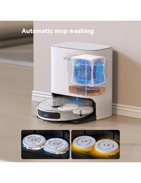 Acquistare IMOU RV-L31-C-11-IMOU Imou Robot Aspirapolvere RV3 - 8500Pa / 6400 mAh - Spazzamento, Aspirazione e Lavaggio - Autopu