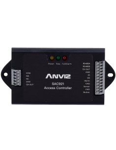 Anviz Sac921 Access Controller - Cartão ou Pin - 1 Porta | Comunicação TCP / IP e Wi-Fi - 1 leitor por Wiegand | 2 leitores  2