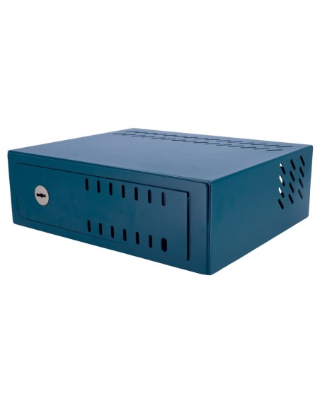 OEM SACKBOX-DVR-15 Seguro para DVR - específico para CCTV - para 1U Rack DVR - Bloqueio mecânico - com ventilação e 