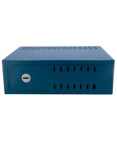 OEM SACKBOX-DVR-15 Seguro para DVR - específico para CCTV - para 1U Rack DVR - Bloqueio mecânico - com ventilação e  2