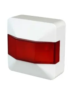 Comprar OEM SC01-LED Maxfire - Piloto de indicación de acción con LED rojo - Especial para incendio - Plástico ABS blanco - Redu
