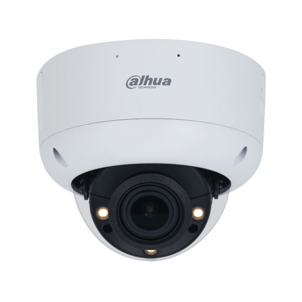 Dahua Dahua-3147-FO DH-IPC-HDBW5449R1P-ZE-LED-2712 4MP IP Dome, motorizado 2.7 ~ 12mm, luz inteligente 40m, IP67, IK10