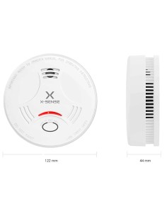 Comprar X-SENSE SD11 Detector de humo autónomo X-Sense - Duración de la batería 10 años - Indicador luminoso de alarma - Alarma  2