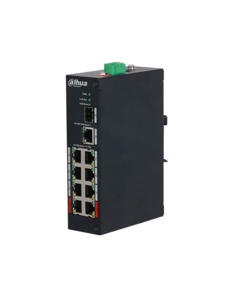 Comprare DAHUA DAHUA-1806N Switch Dahua non gestibile 8 PoE + 2 combo Gigabit