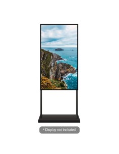Kaufen SAFIRE SF-43WF-FB Standfußhalterung – kompatibel mit SF-43WF35-FHD – Höhe 1.820 mm (mit Monitor)