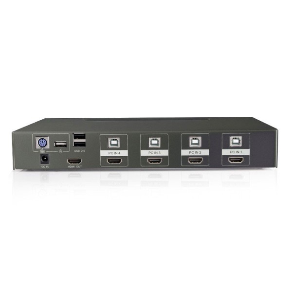 Kaufen AIRSPACE SAM-4516N 4-Port-Umschalter mit HDMI- und USB-Anschlüssen