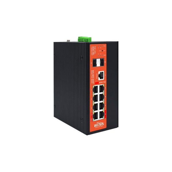 Acquistare WI-TEK WITEK-0001 Switch PoE gestibile da 8 PoE Gigabit + 2 SFP Gigabit