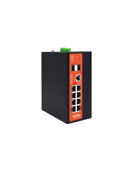 Acheter WI-TEK Switch WITEK-0001 PoE gérable à 8 ports PoE Gigabit + 2 SFP Gigabit
