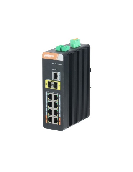 Acheter DAHUA DAHUA-1942N commutateur industriel administrable PoE (L2) à 8 ports