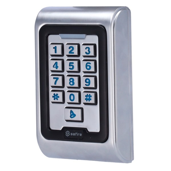 Acquistare SIB SF-AC101-2 Controllo accessi autonomo - Accesso tramite tessera EM e PIN - 2 uscite relè, pulsante, sensore e cam