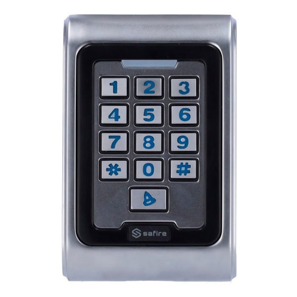 Comprar SAFIRE SF-AC101-2 Control de acceso autónomo - Acceso por tarjeta EM y PIN - 2 salidas de relé, pulsador, sensor y timbr