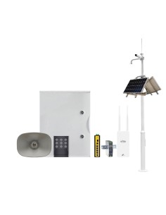 Acheter TOWNET SAM-4806 Kit solaire + mât + mégaphone + projecteur