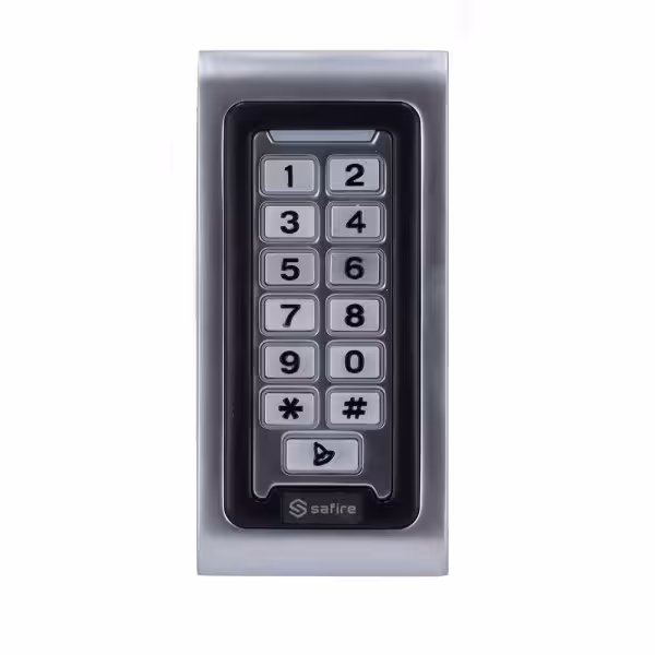 Comprar SAFIRE SF-AC103 Control de acceso autónomo - Acceso por tarjeta EM y PIN - Salida de relé, pulsador y timbre - Wiegand 2