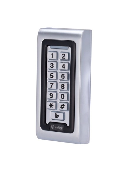 Sib SF-AC103-MF Controle de acesso autônomo - Acesso por cartão MF e PIN - Relé, Push and Ring Exit - Wiegand 26 - Cont