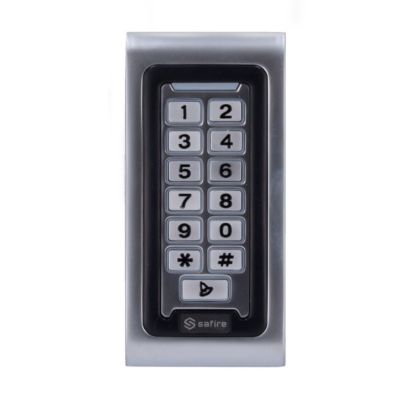Acquista SIB SF-AC103-MF Controllo accessi autonomo - Accesso tramite scheda MF e PIN - Uscita relè, pulsante e campanello - Wie