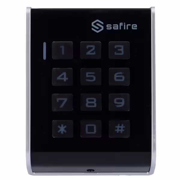 Comprar SAFIRE SF-AC104 Control de acceso autónomo - Acceso por tarjeta EM y PIN - Salida de relé y pulsador - Wiegand 26 - Cont