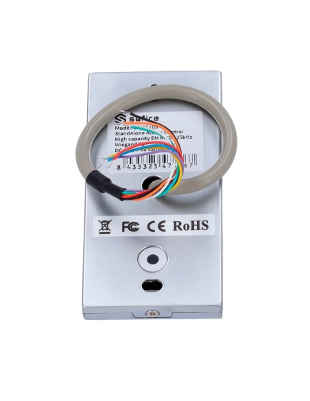 Comprar SIB SF-AC105 Control de acceso autónomo - Acceso por tarjeta EM - Salida de relé y pulsador - Wiegand 26 - Control de ti