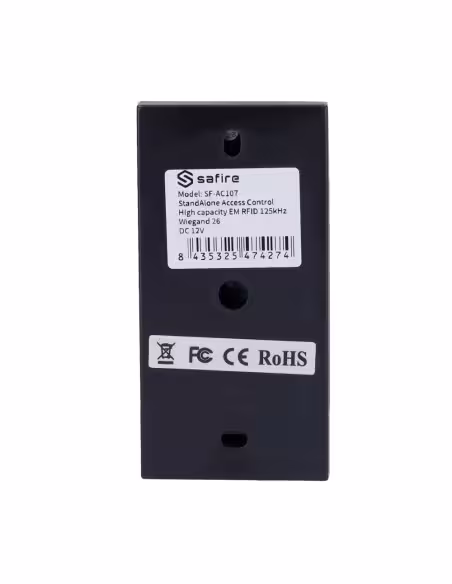 Comprar SAFIRE SF-AC107-MF Control de acceso autónomo - Acceso por tarjeta MF - Salida de relé y pulsador - Wiegand 26 - Control