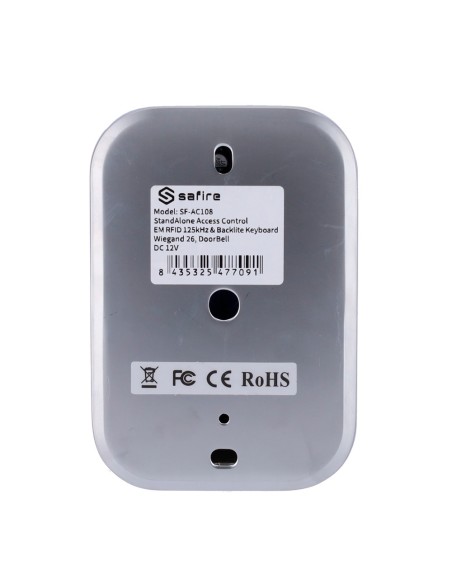 Acquistare SIB SF-AC108 Controllo accessi autonomo - Accesso tramite tessera EM e PIN - Uscita relè, pulsante e campanello - Wie