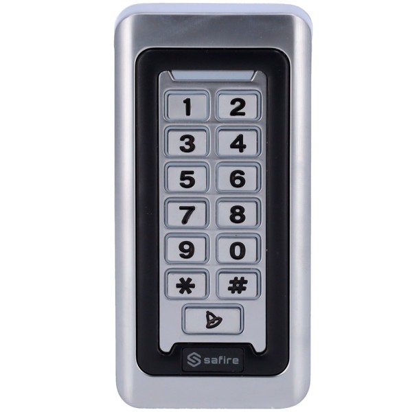 SIB SF-AC110-WIFI Controle de Acesso Autônomo - Em, Pin e Acesso ao Card App - Saída de Relé, Botão e Anel - Wiegand 26