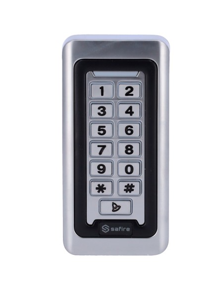 SIB SF-AC110-WIFI Controle de Acesso Autônomo - Em, Pin e Acesso ao Card App - Saída de Relé, Botão e Anel - Wiegand 26