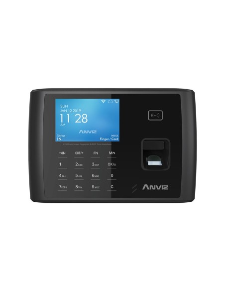 Terminal e presença de controle de acesso ANVIZ CONAC-864 A350 4G