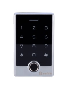 SIB SF-AC122-F-WIFI Controle de Acesso Autônomo - Acesso Pegada, Cartão Em Pino e Aplicativo - Relé e Botão Push - Wiegand  2