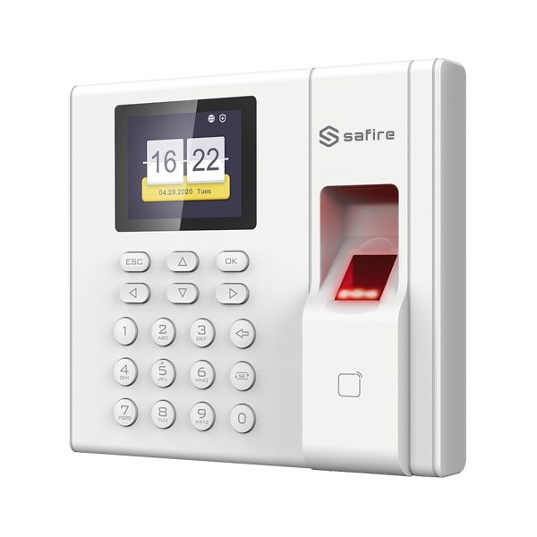 Acquistare SAFIRE SF-AC3002KEMD-IP-BAT Controllo presenze - Impronta digitale, tessera EM e PIN - 1.000 utenti | 100.000 registr