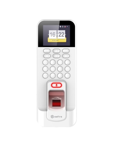 Safire SF-AC3011KEMDW-IP Access Control e presença - Pegada, EM e PIN CARTÃO - 3.000 usuários | 100.000 registros - TCP / IP,