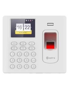 Comprar SAFIRE SF-AC3012KEMDW-IPW Control de presencia - Huella, tarjeta EM y PIN - 3.000 usuarios | 100.000 registros - TCP/IP,