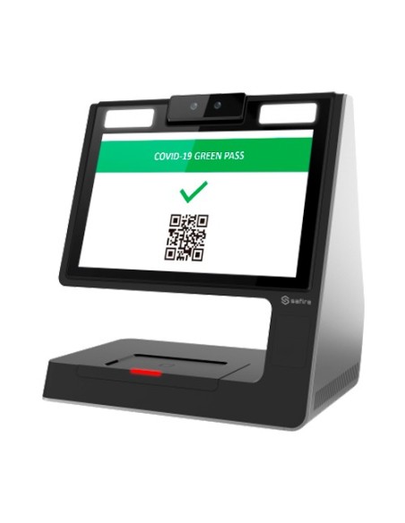 Kaufen Sie SAFIRE SF-ACGREENPASS QR-Scanner-Terminal für den Covid Green Pass – Android-Betriebssystem – 2-MP-Kamera – Doppelte 