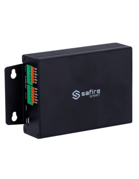 SAFIRE SMART SF-ALARME1606-USB SAFIRE SMART - Saídas de caixa de ingressação e alarme - 16 Entradas de alarme - 6 Saxadas de Rel