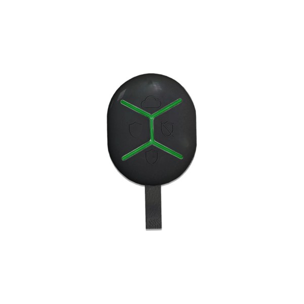 U-Prox Uprox-055 U-Prox KeyFob B4 Controle preto de 4 botões U-Prox KeyFob