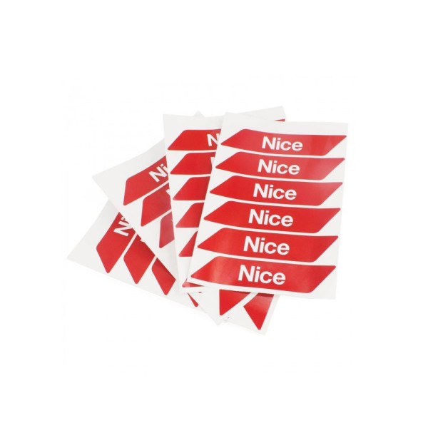 Bom Nice-040 WA10 Red Reflexivo Strips Adesivo