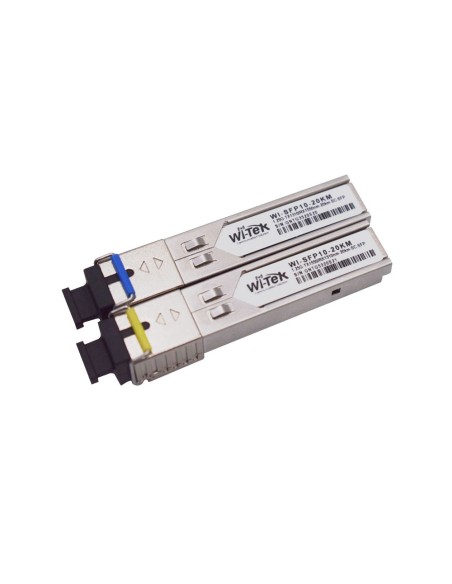 Wi-tek witek-0083 wi-sfp10sc-20km transceptor sc sfp monomodo