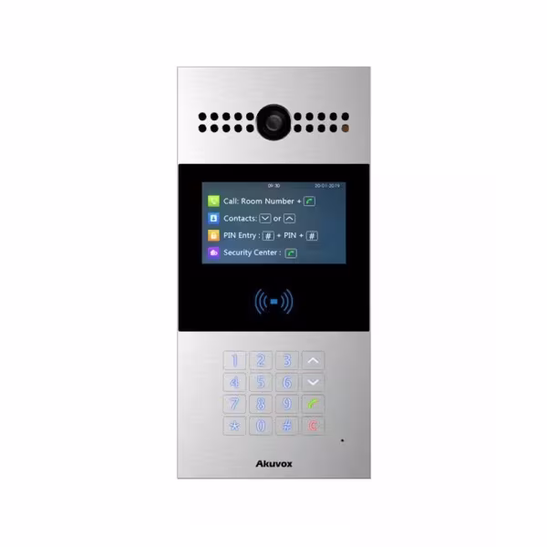 Acquista AKUVOX AKUVOX-9 Videocitofono SIP Akuvox con schermo e tastiera