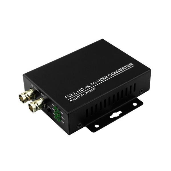 Safire SF-BNC4K-HDMI BNC para conversor HDMI - 1 entrada BNC - 1 saída HDMI 1080P - 1 saída BNC (Loop com BNC em) - Resolução 