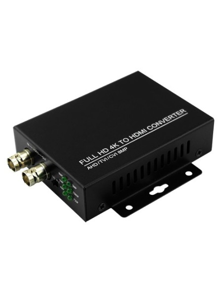 Safire SF-BNC4K-HDMI BNC para conversor HDMI - 1 entrada BNC - 1 saída HDMI 1080P - 1 saída BNC (Loop com BNC em) - Resolução 