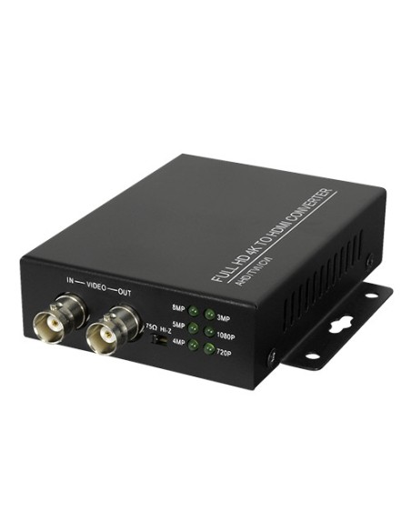 Kaufen SAFIRE SF-BNC4K-HDMI BNC-zu-HDMI-Konverter – 1 BNC-Eingang – 1 HDMI-Ausgang 1080p – 1 BNC-Ausgang (Loop mit BNC-In) – Res